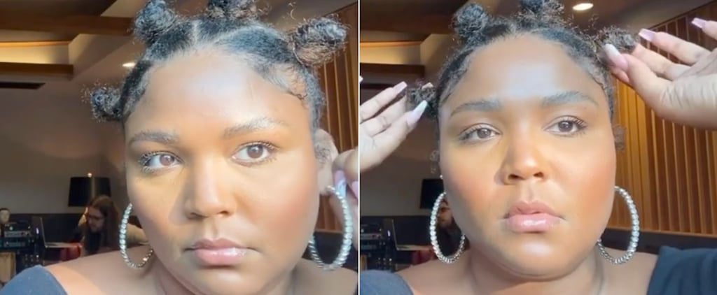 Lizzo's Bantu Knots Hairstyle