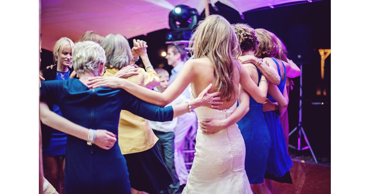 Bridal Party Dancing | Provence Destination Wedding | POPSUGAR Love