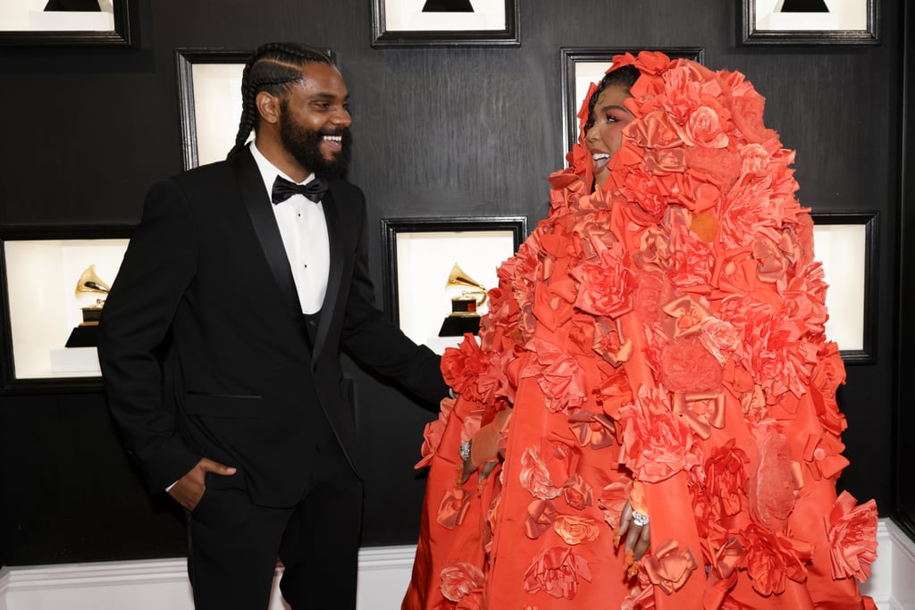 Lizzo and Myke Wright at the 2023 Grammys