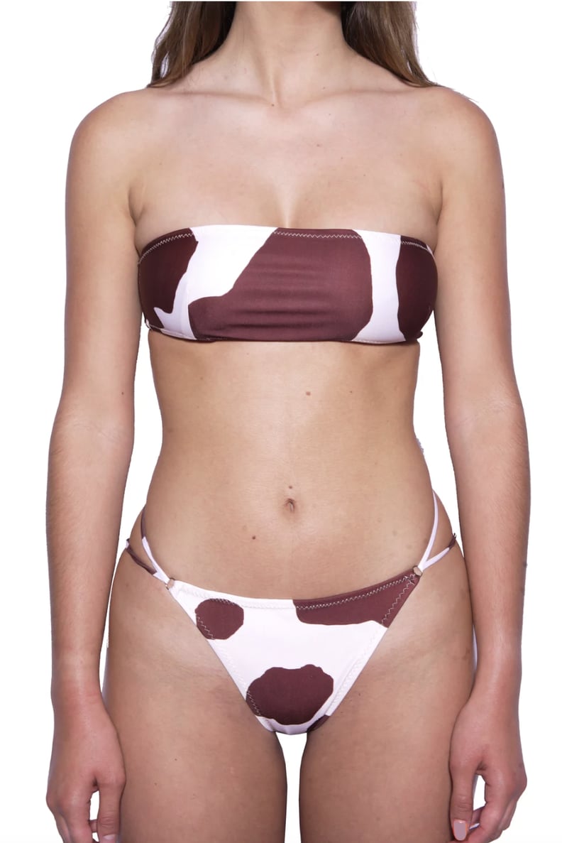 Emma Roberts's Exact Cow-Print Bikini