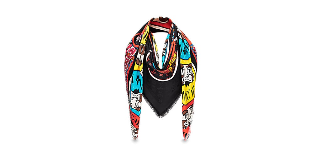 Louis Vuitton Kabuki Stickers Shawl