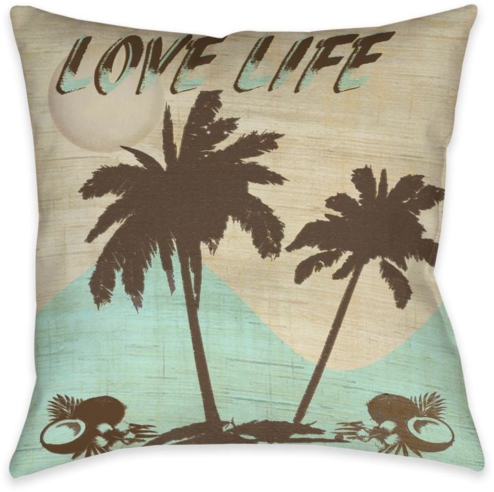 You could totally decorate your couch or even bed with this cute throw pillow.
Love Life Throw Pillow ($30)