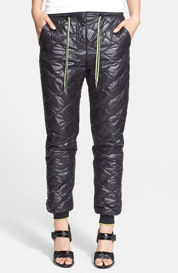 T by Alexander Wang Quilted Track Pants