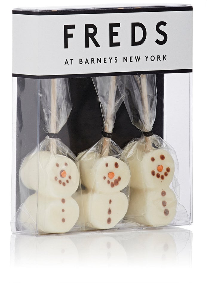 Freds at Barneys New York Marshmallow Snowman Hot Chocolate Dunkers ($12)