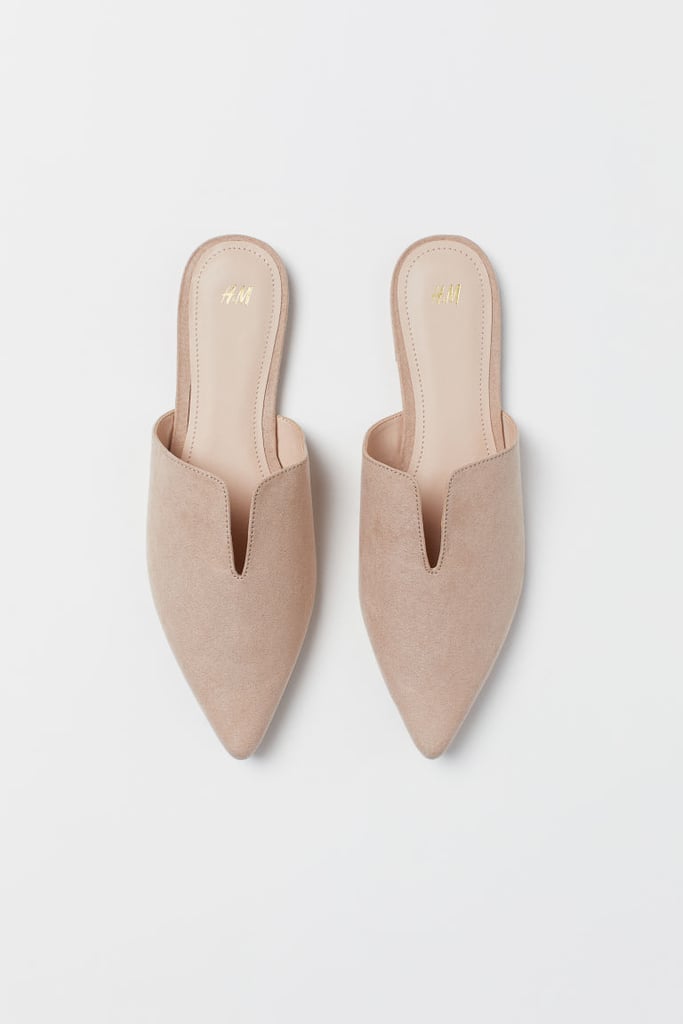 H\u0026M Pointed Mules | Best Flats Spring 