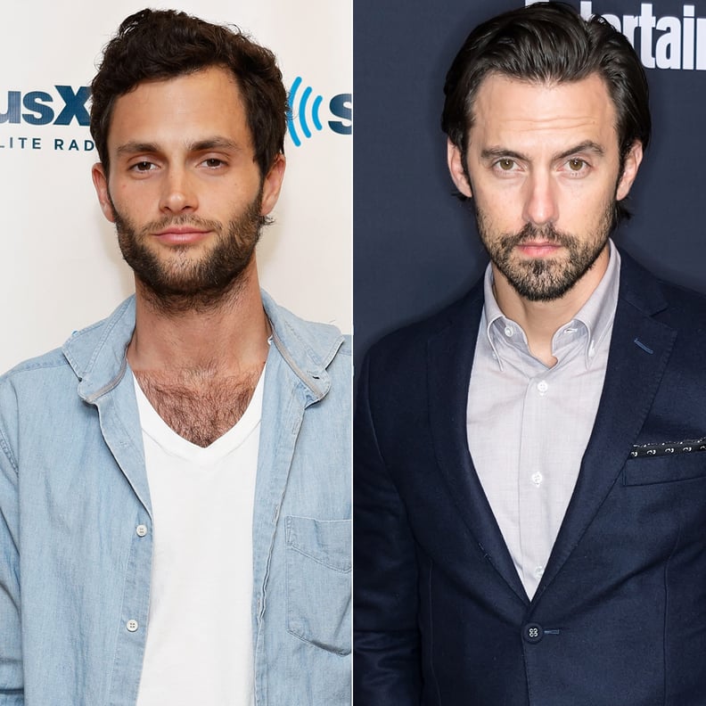 Penn Badgley and Milo Ventimiglia