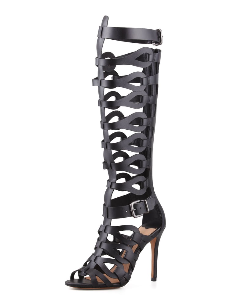 Schutz Knee-High Gladiator Sandals