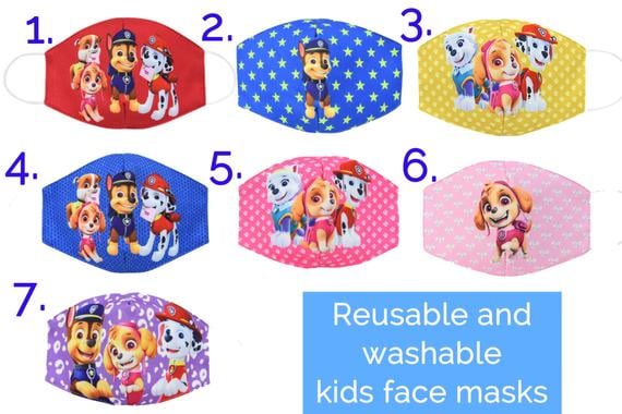 Paw Patrol Kids Face Mask