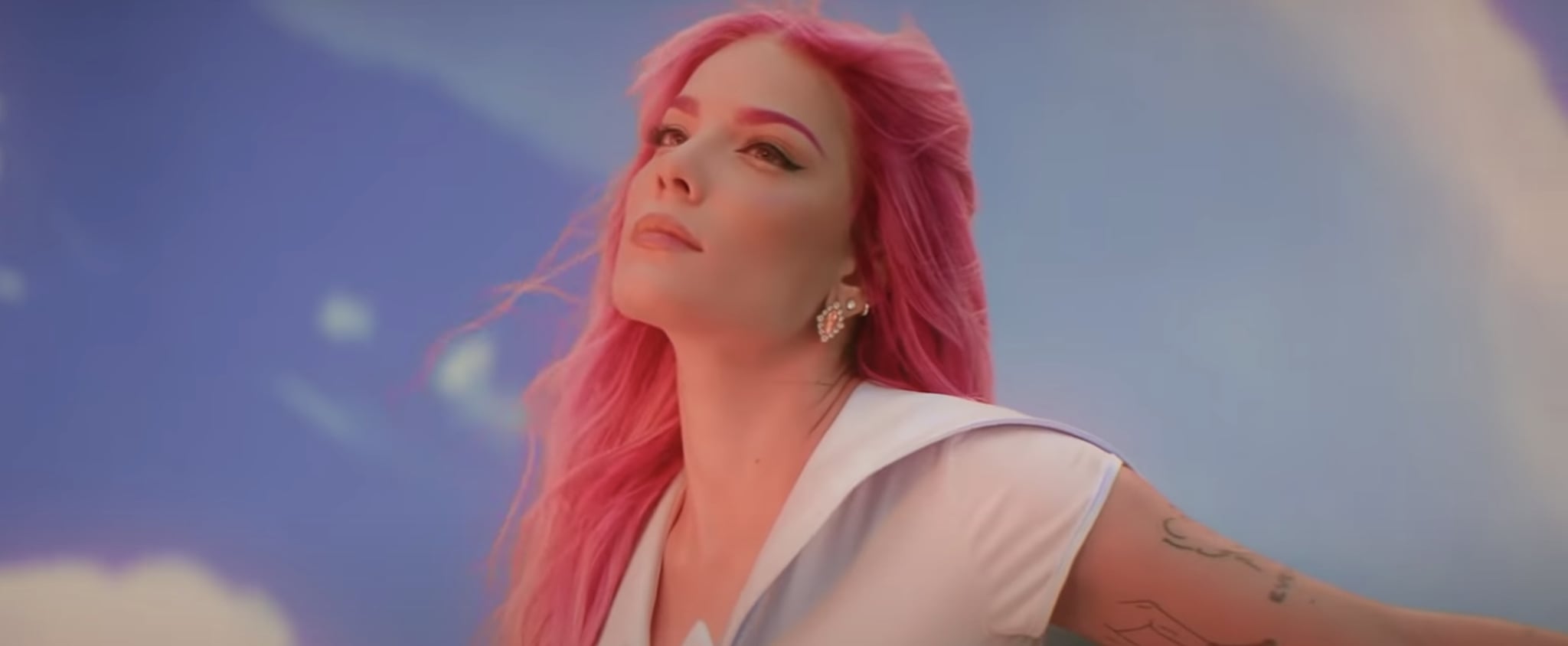 Get Wallpaper Watch Halsey And Marshmello S Be Kind Music Video Popsugar Desktop Wallpaper