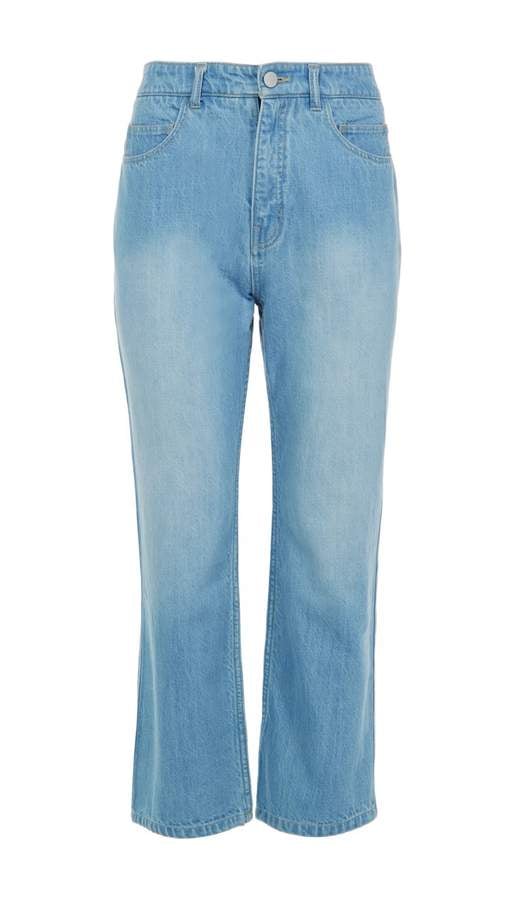 Tibi Vintage Wash Lou Lou Jean