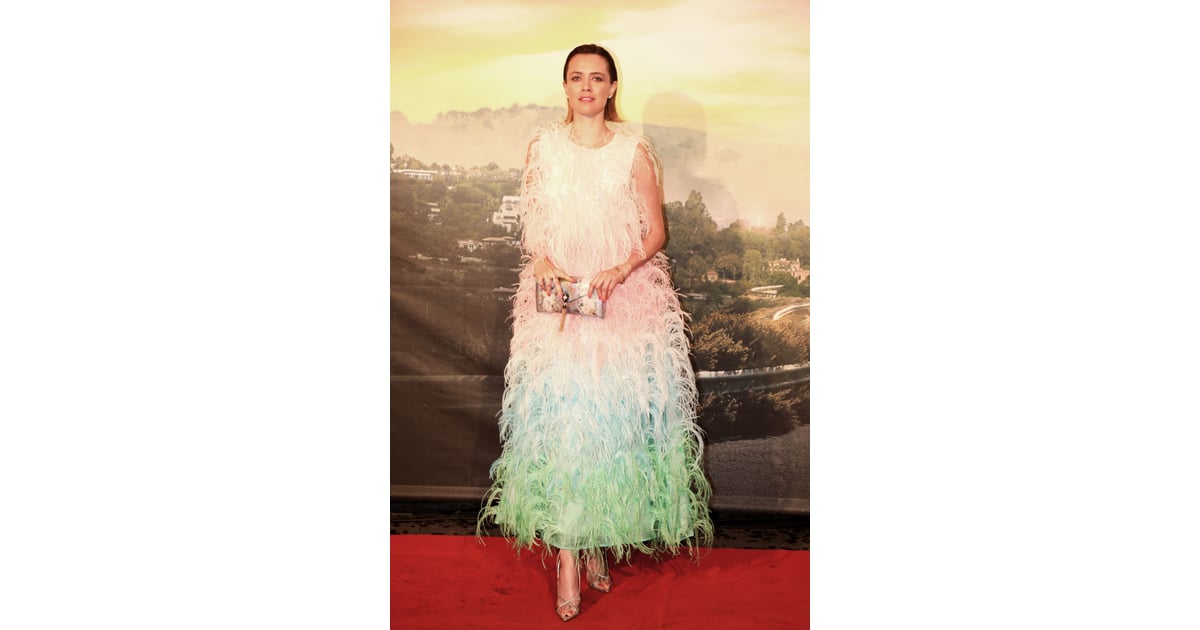 Nathalie Rapti Gomez at the Once Upon a Time in Hollywood premiere in