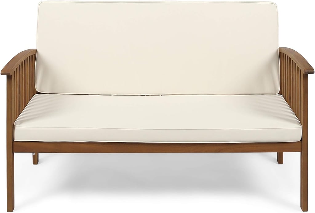 Christopher Knight Home Grace Outdoor Acacia Wood Loveseat