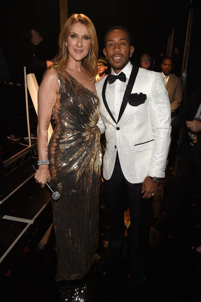 Pictured: Celine Dion and Ludacris