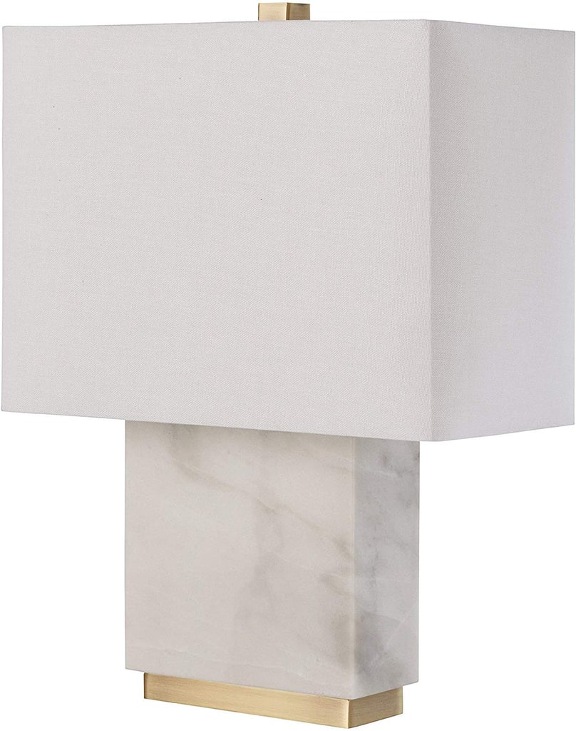 Something Marble: Rivet Mid-Century Modern Rectangle Living Room Table Lamp