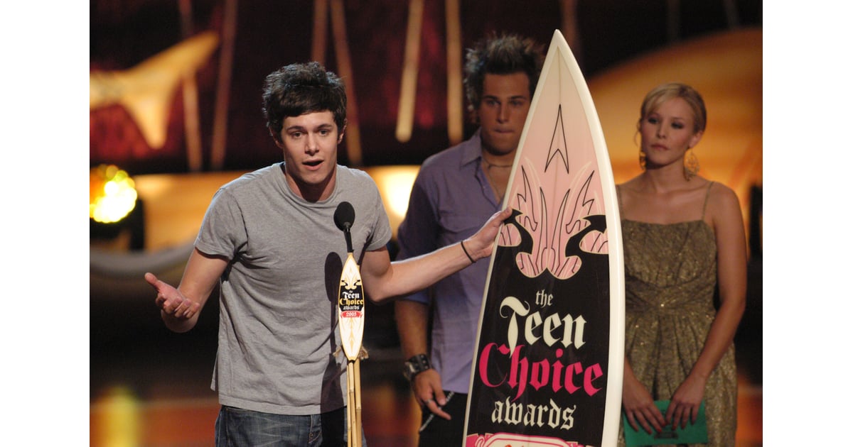 Adam Brody Won Choice TV Drama Actor For The OC Celebrities at the