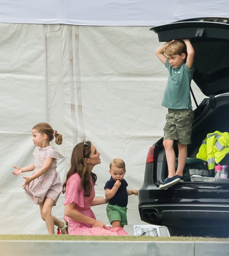 Kate Middleton and Meghan Markle With Kids at Polo Match