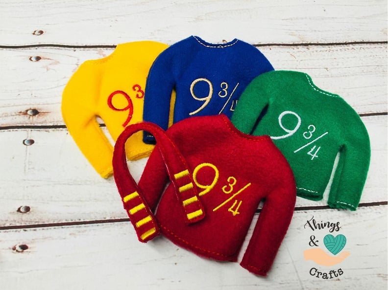 Harry Potter 9 3/4 Elf on the Shelf Sweater