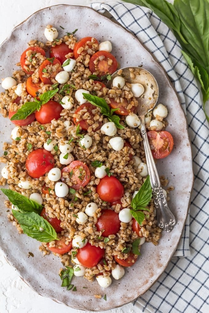 Caprese Farro Salad