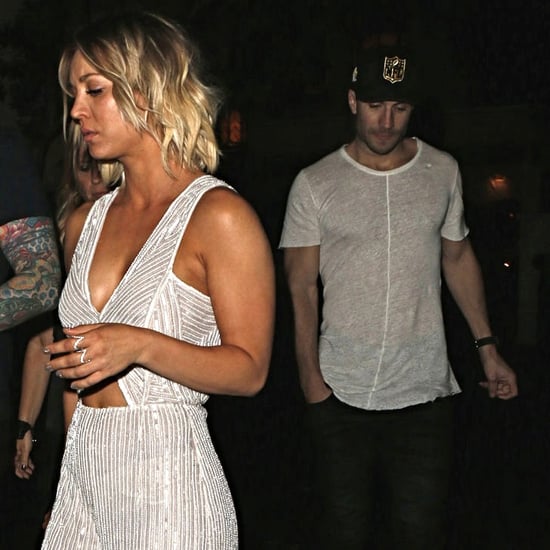 Kaley Cuoco and Sam Hunt at Grammys Afterparty 2016