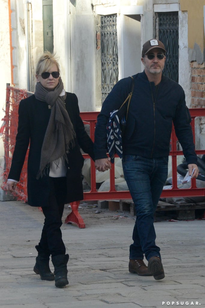 Anna Faris and Michael Barrett in Italy Pictures Nov. 2017