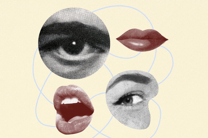 eyes and mouths photo illustration symbolism sexism and misogyny's effect on libido