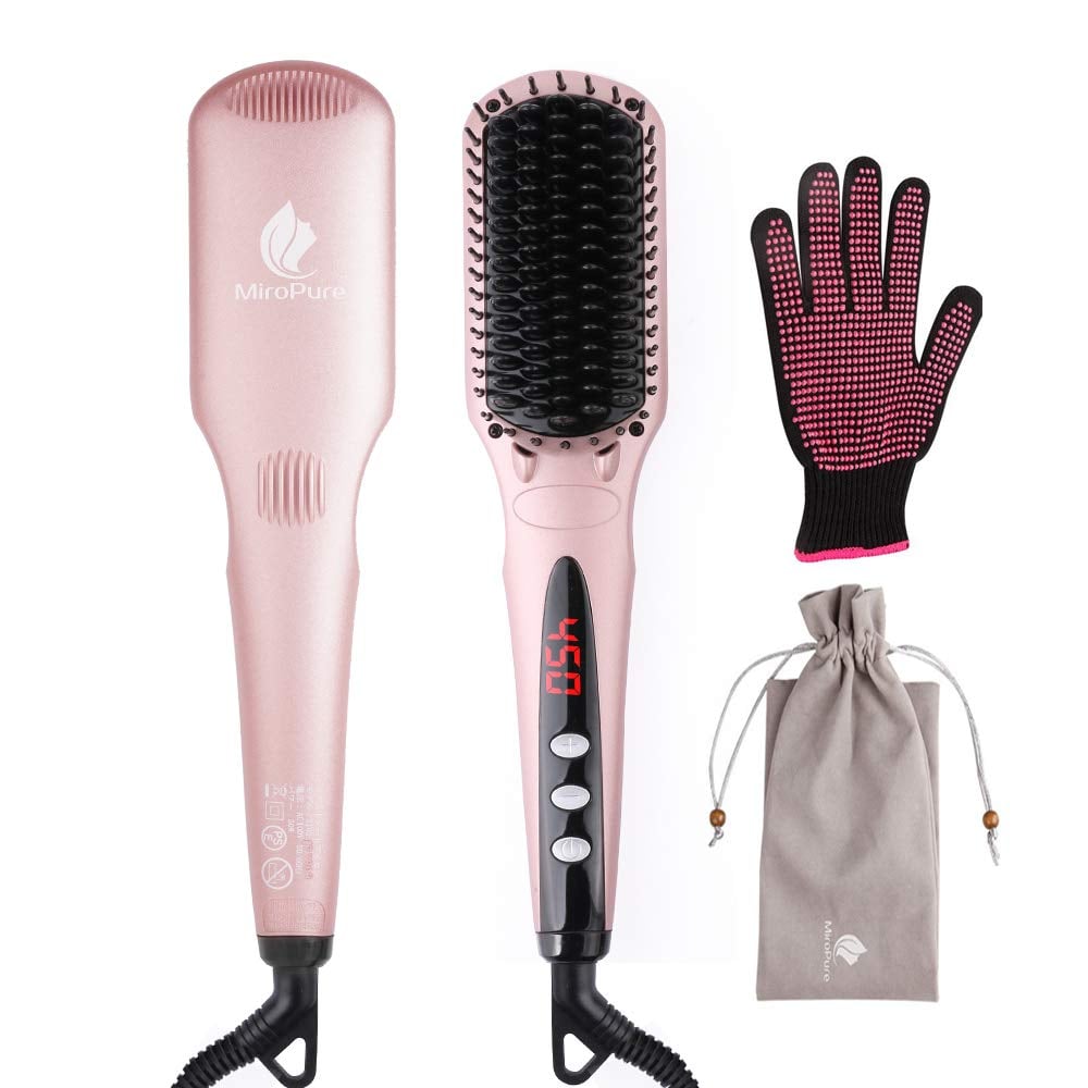 MiroPure Enhanced Hair Straightener Heat Brush