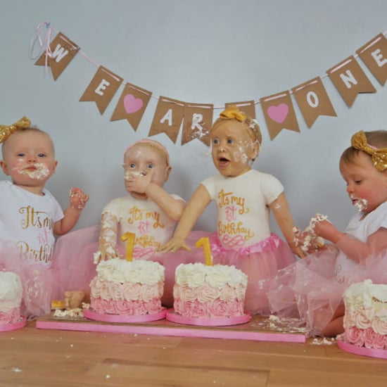 First Birthday Lifelike Baby Cake Smash