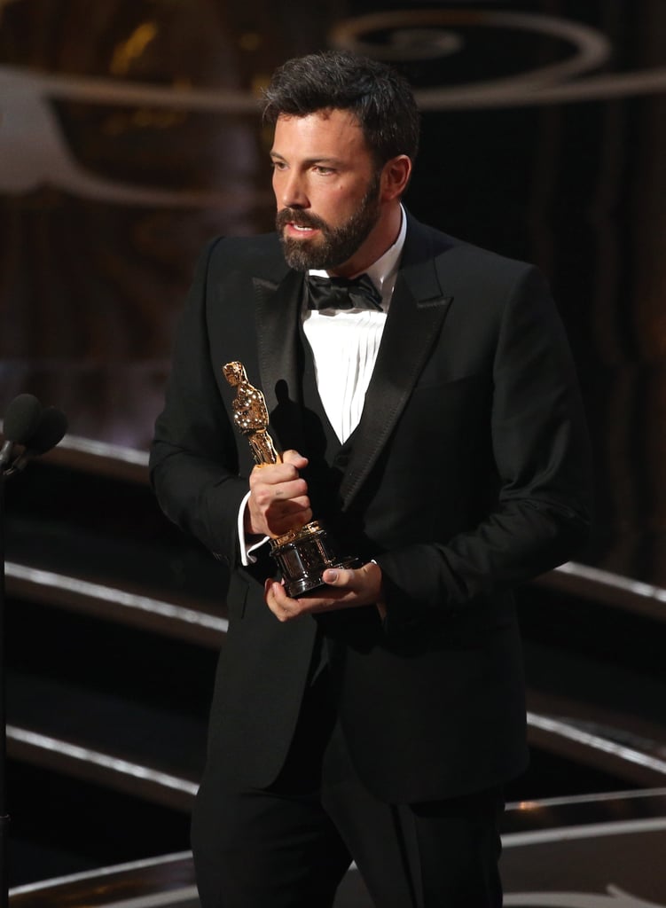 Ben Affleck took the stage to accept his Oscar. | Ben ...