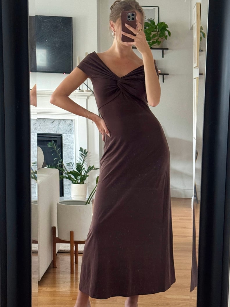 The Occasion by Old Navy Off-Shoulder Maxi Dress