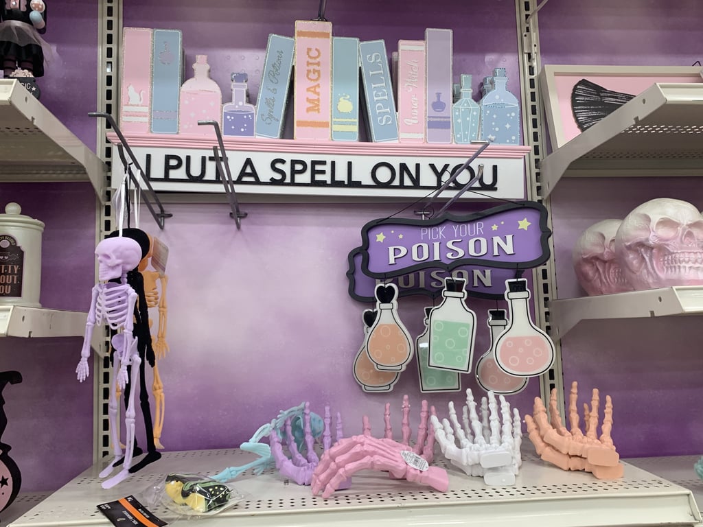 Michaels's Sweet & Spooky collection also features skeletons, potions, and fun supernatural references.