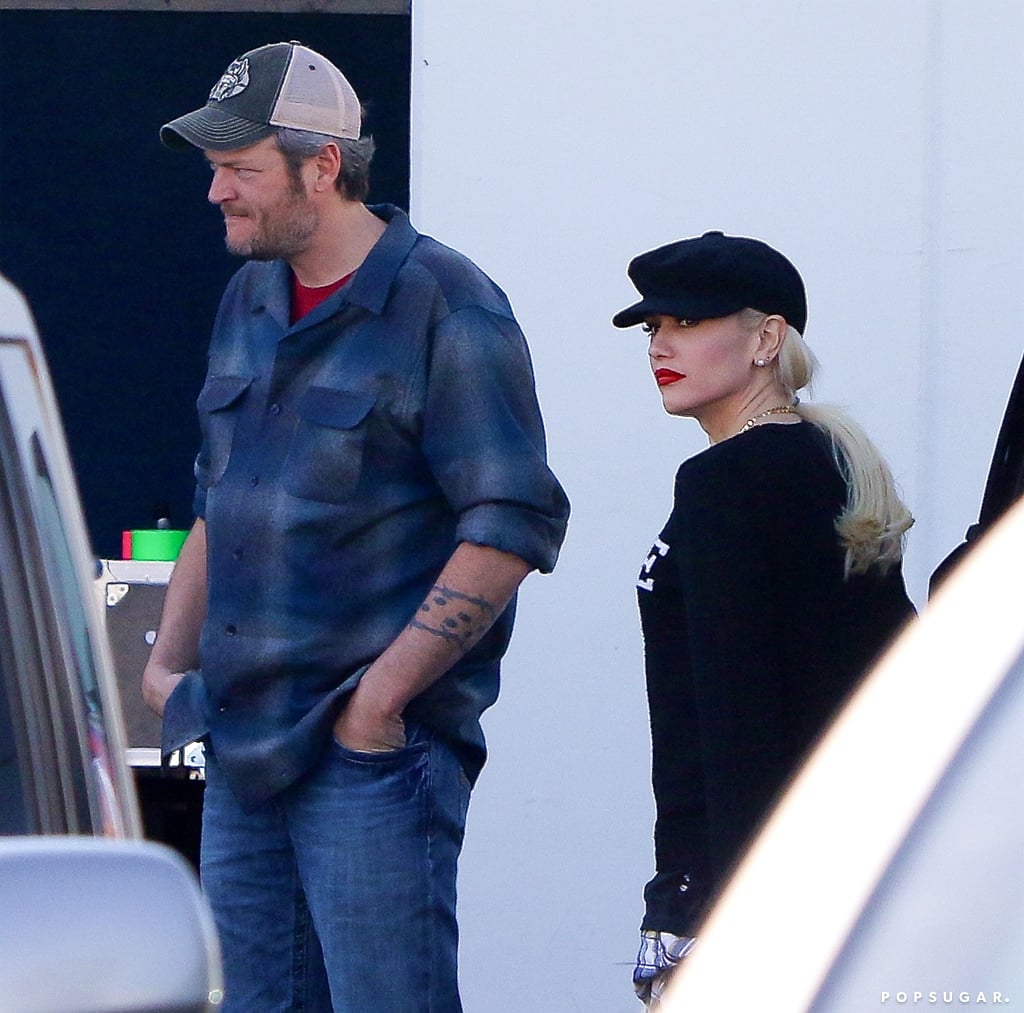 Gwen Stefani and Blake Shelton Out in LA February 2016