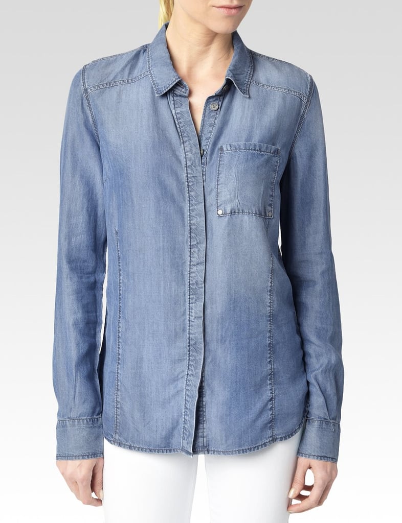 Paige Denim Martina Shirt in Becca Wash ($209)