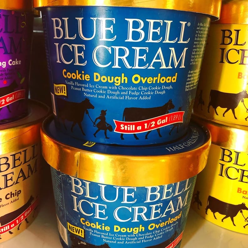 Blue Bell's Triple Cookie Dough Ice Cream | POPSUGAR Food