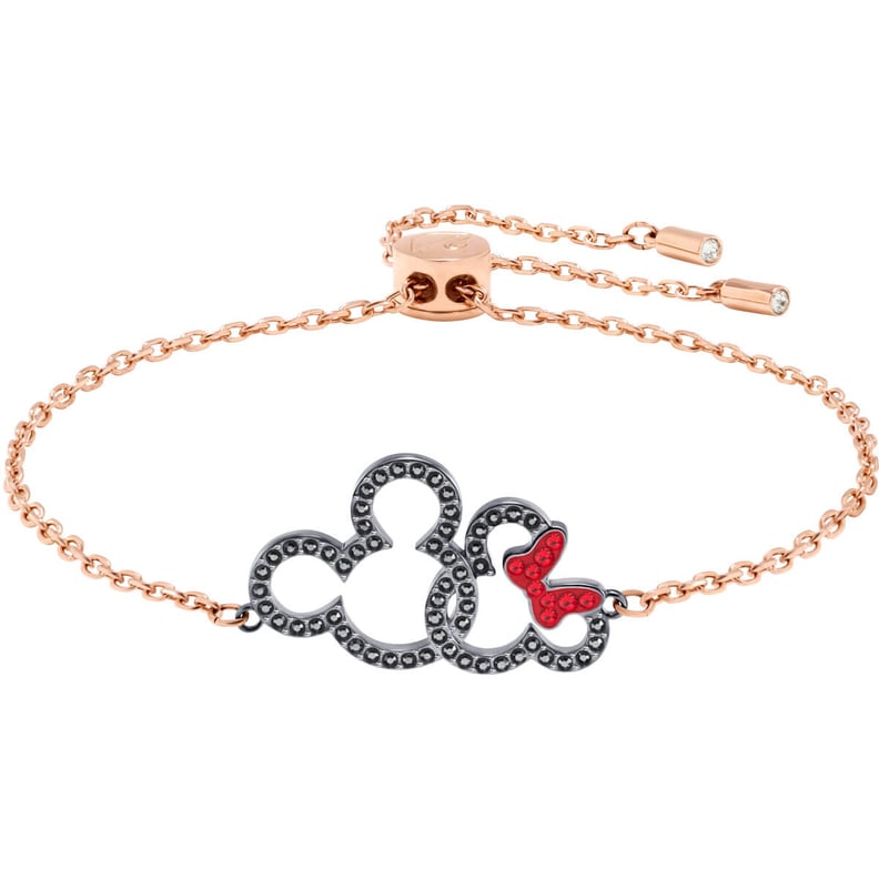 Swarkovski Mickey and Minnie Bracelet