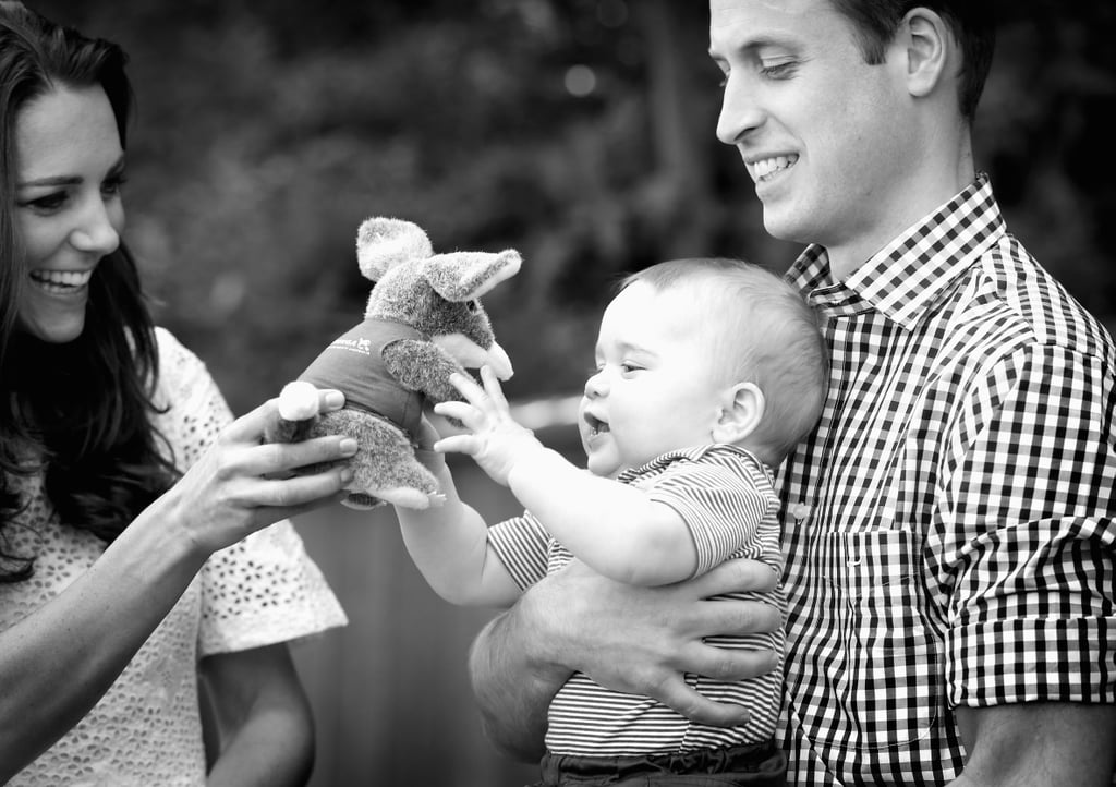 The British Royal Family in Black-and-White Photos