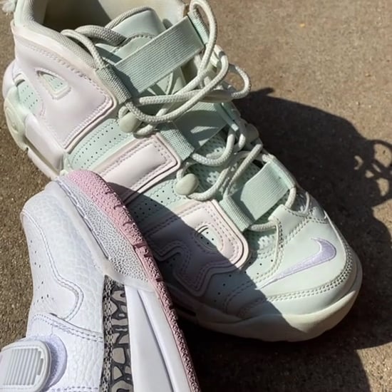 Billie Eilish's Green Nike Air Uptempo Sneakers