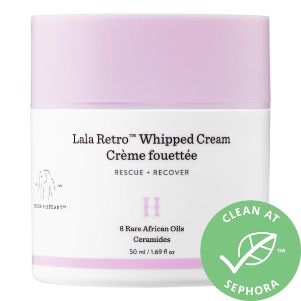 Drunk Elephant Lala Retro Whipped Moisturiser with Ceramides