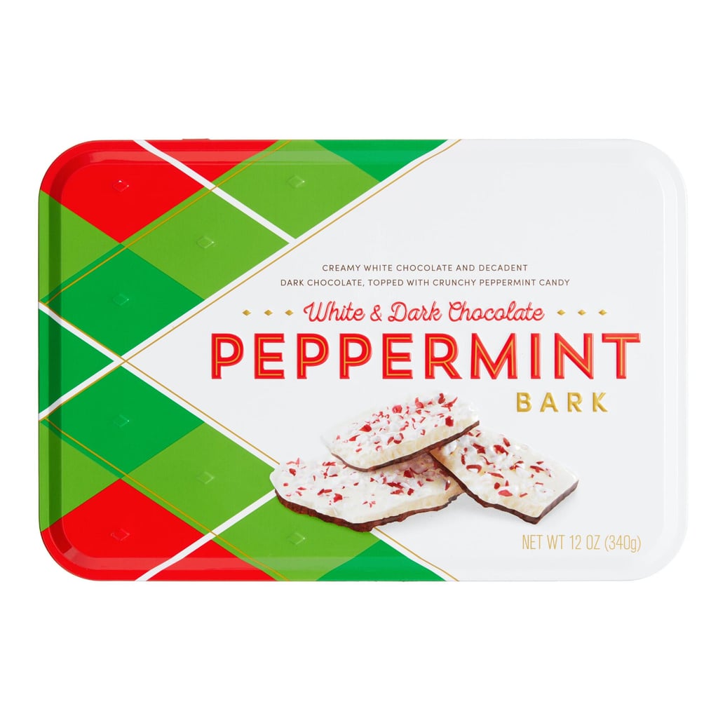 World Market Peppermint Bark Tin