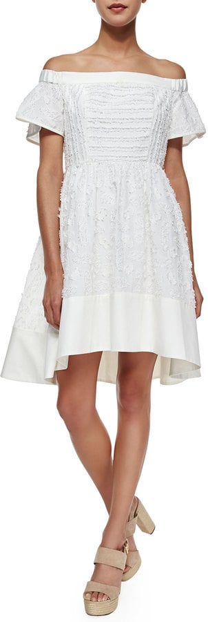 Tibi Sakura Off-the-Shoulder Dress ($695)