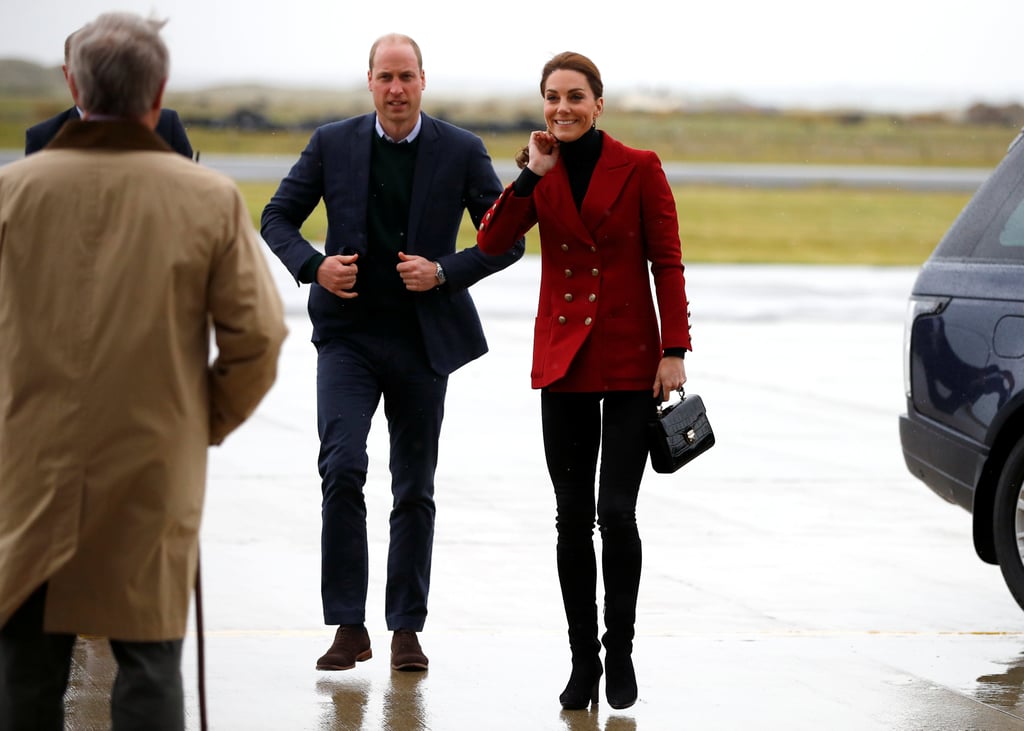 Kate Middleton Red Jacket May 2019