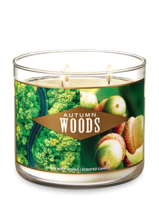 Autumn Woods Three-Wick Candle