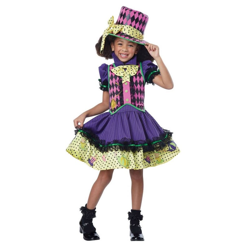 Disney Girls' The Mad Hatter Costume