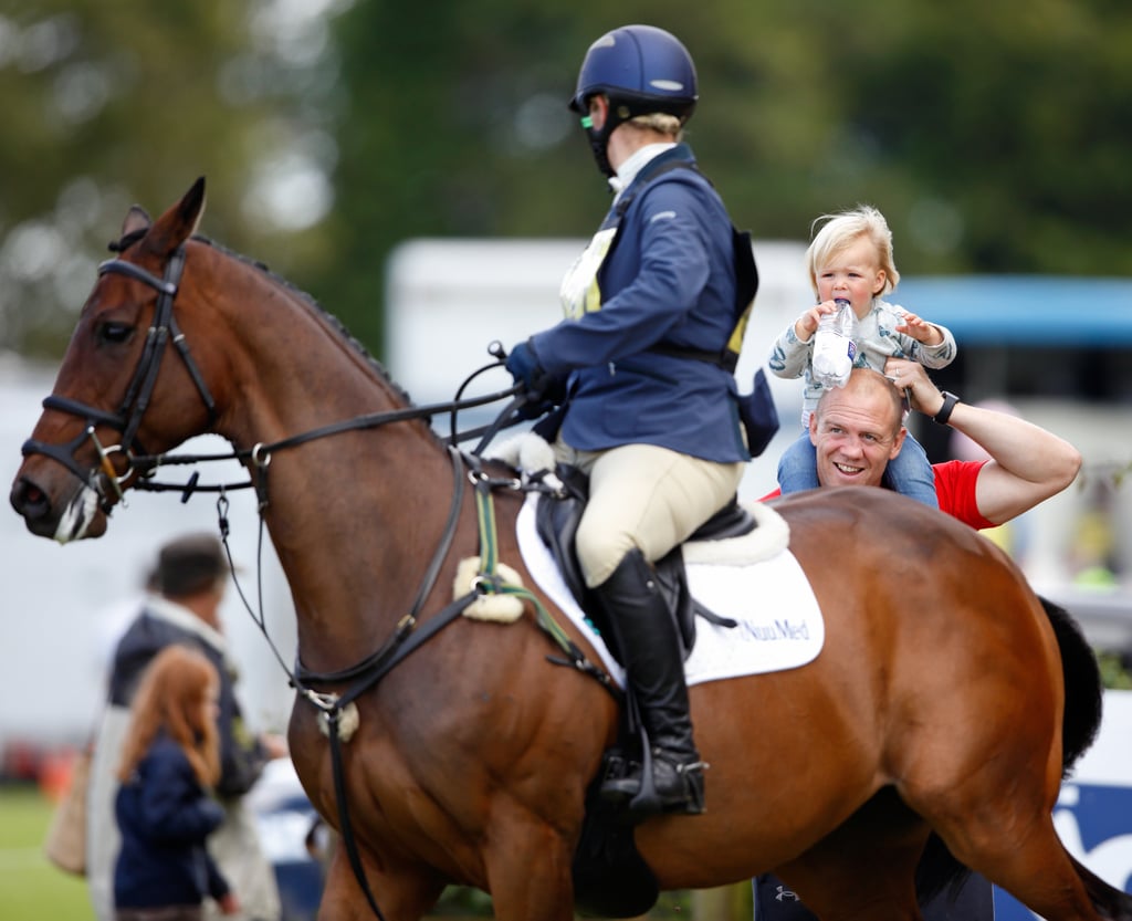 Zara Phillips and Mike Tindall Family Pictures