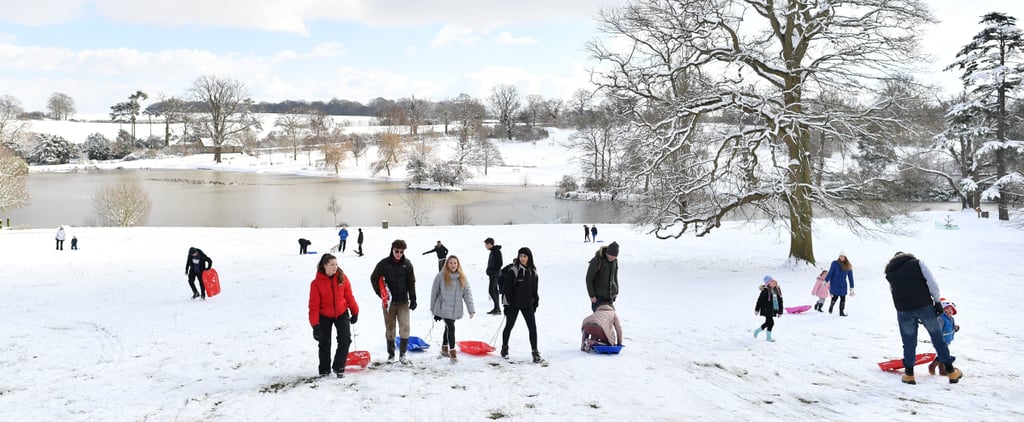 Twitter Reactions to People Skiing in Britain