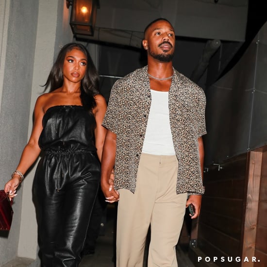 Lori Harvey Wears Celine Jumpsuit Out With Michael B. Jordan