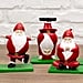 Amazon's Selling the Cutest Yoga Santa Claus Figurines