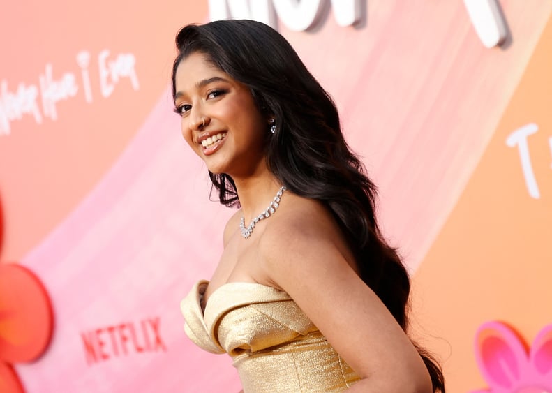 Canadian actress Maitreyi Ramakrishnan arrives for Netflix's 