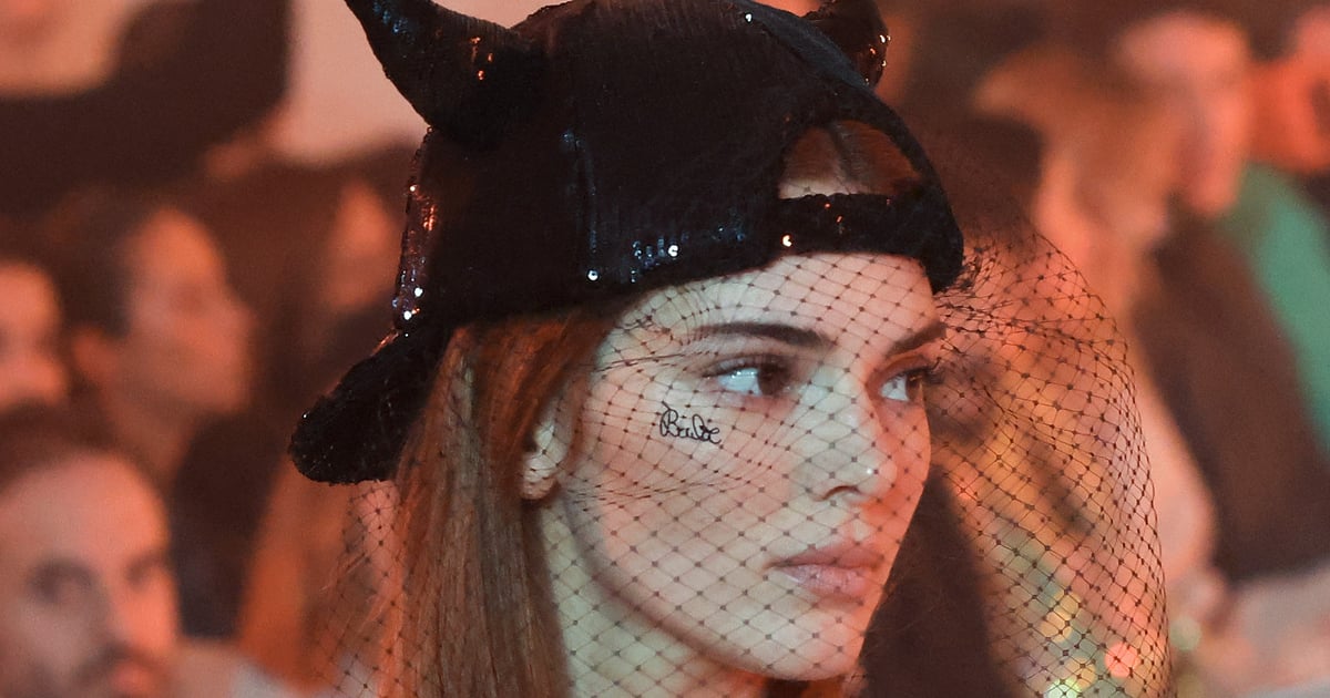 Kendall Jenner and Kaia Gerber Seen With "Euphoria"-Inspired Face Tattoos.jpg