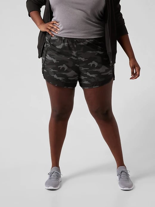 Athleta Mesh Racer Run Short
