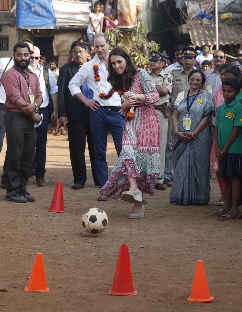 When She Went For a Goal in Mumbai